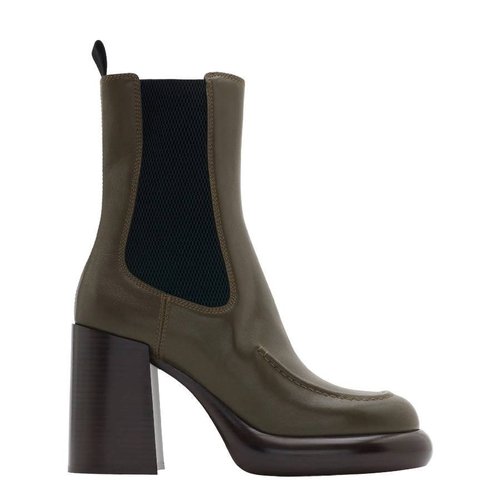 Burberry Leather Wedge Chelsea Boots - 8096702