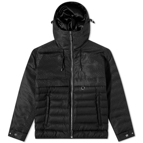 Burberry Linby Monogram Down Jacket END. Exclusive - Black Jacquard - 8050413-A1189