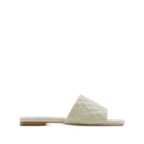 Burberry Logo Embossed Quilted Leather Sandals - 8092229