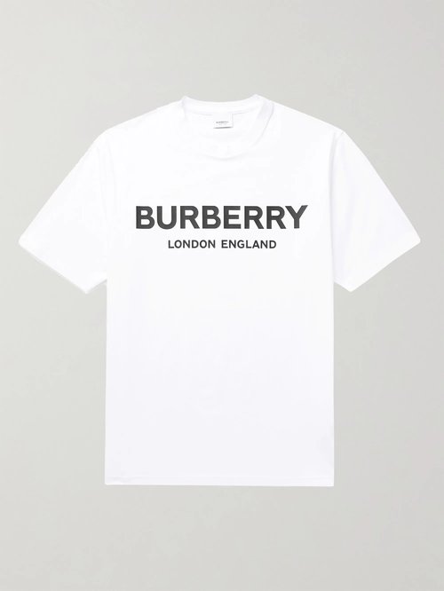 Burberry Logo-Print Cotton-Jersey T-Shirt 