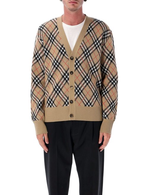 Burberry London Check Wool Cardigan - 8110629B9368