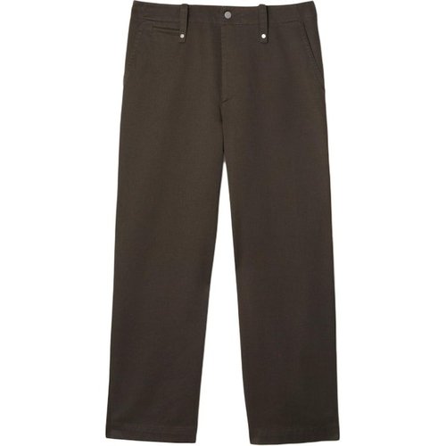 Burberry Loose Fit Casual Pants - Brown - 8078877