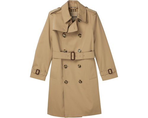 Burberry Mayfair Trench Coat Big Kid Coat - Honey - 8069449
