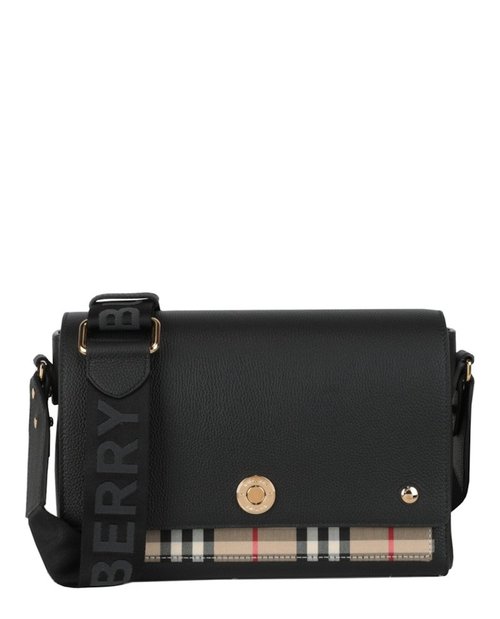Burberry Medium Note Bag - Black