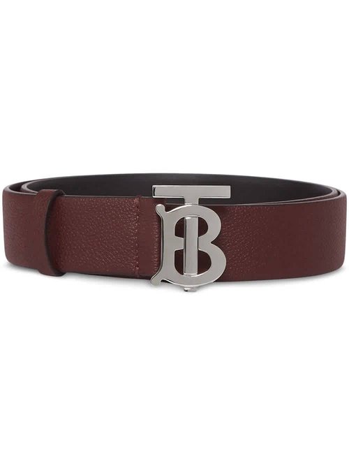 Burberry Monogram TB Motif Belt - Red - 8015600