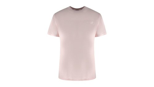Burberry Monotone Logo Alabaster T-Shirt - Pink - 8084362 JENSON PINK