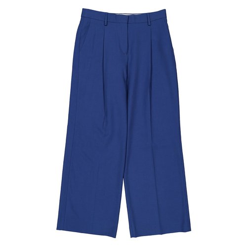 Burberry Muted Navy Anny Tailored Trouser - Blue - 8069393