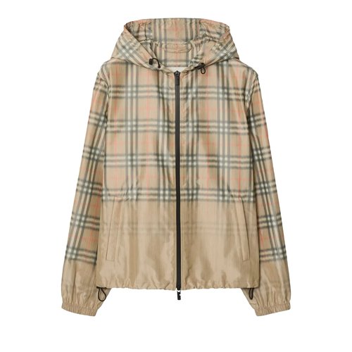 Burberry Newport Check Zip Hoodie - 8118831