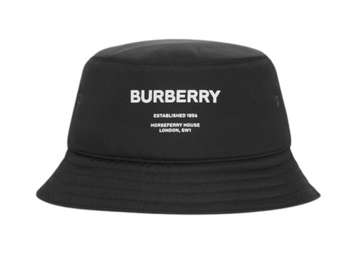 Burberry Nylon Padded Bucket Hat - Black - 8044081
