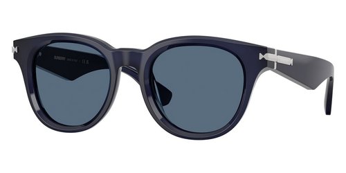 Burberry Oval Sunglasses BE4439 412080 51 - Blue - BE4439 412080 51