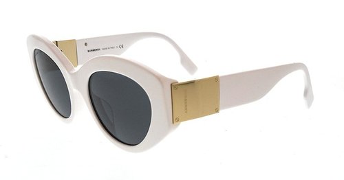 Burberry Oval Sunglasses - White (0Be4361F 300787)