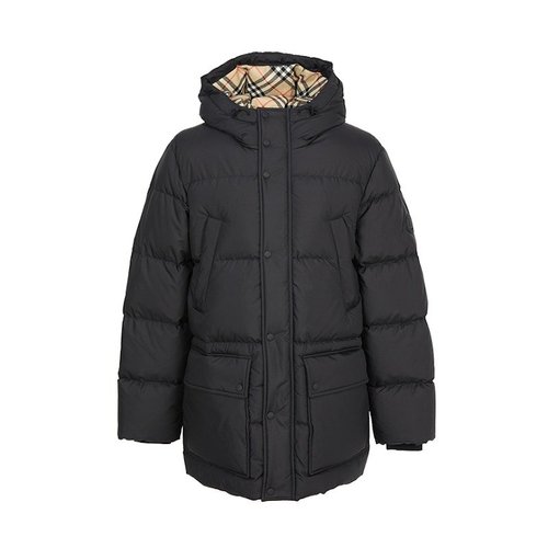 Burberry Padding Jumper - Black - 8110360