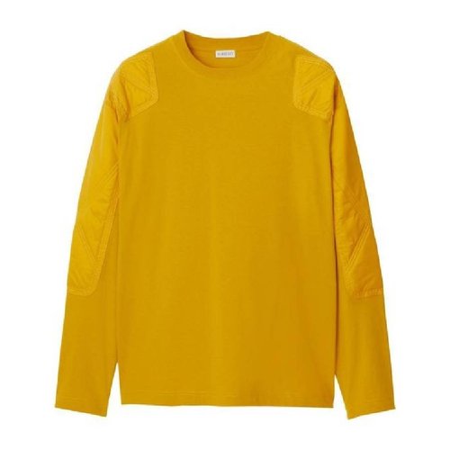 Burberry Panelled Fine-Knit Jumper - Blue - 8077531