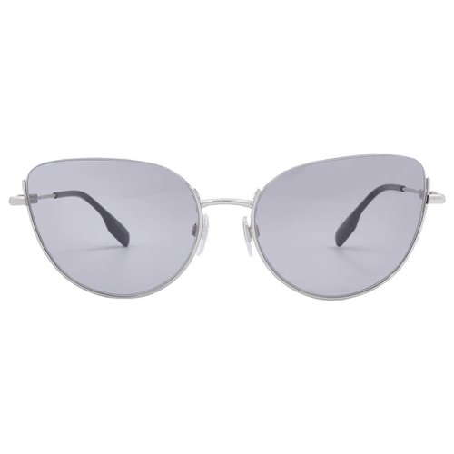 Burberry Photochromatic Cat Eye Ladies Sunglasses BE3144 1005M3 58 - Grey/Silver Tone - BE3144 1005M3 58 7.0000X5.0000X3.0000