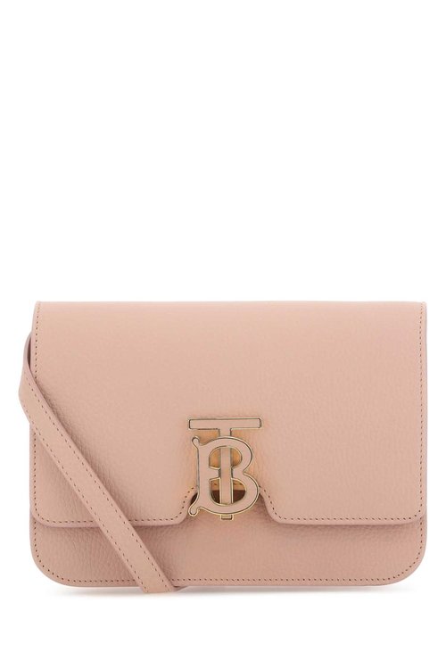 Burberry Pink Leather Small Tb Crossbody Bag - A3661 - 8062972 A3661