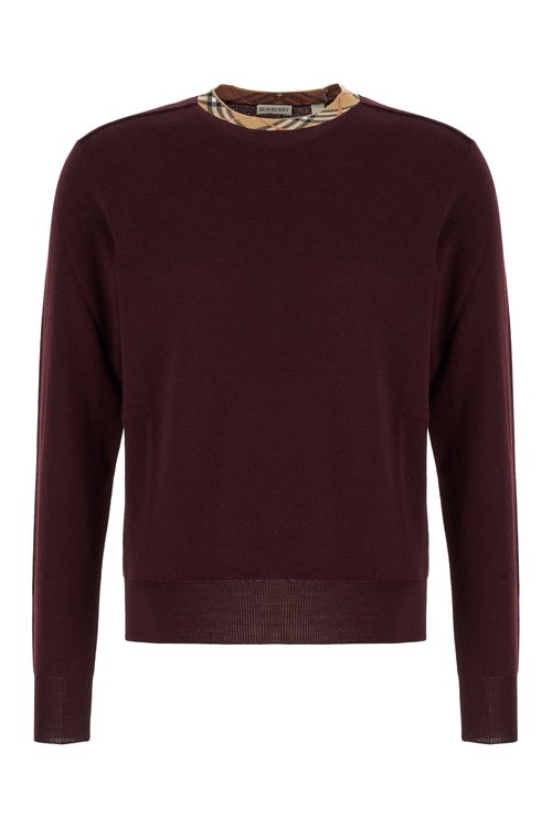 Burberry Plum Wool Sweater - 8113789 MICHAEL C1494