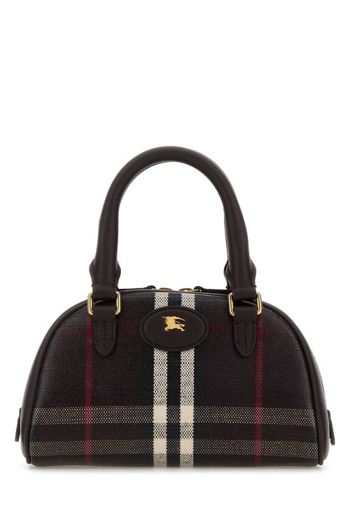 Burberry Printed Canvas Mini Highlands Handbag - 8115280_C1494