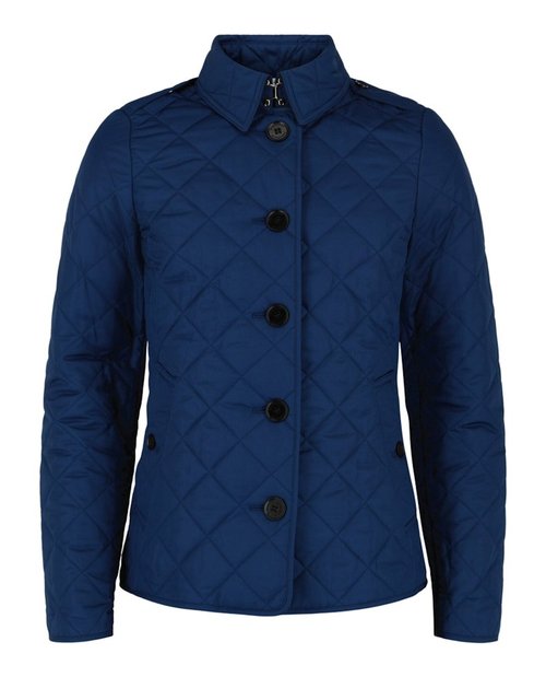Burberry Quilted Down Jacket - Ink Blue - 8068363