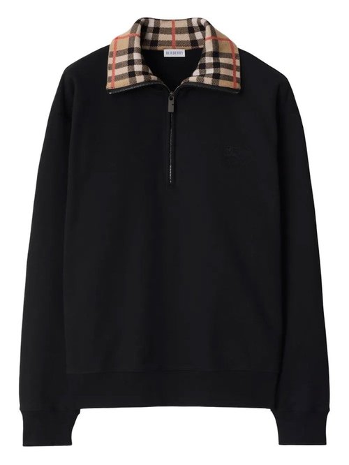 Burberry Ray Check Top - Black - 8109063