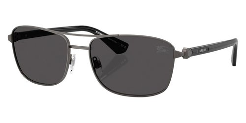Burberry Rectangular Sunglasses BE3163 131687 60 - Grey - BE3163 131687 60