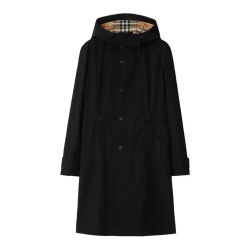 Burberry Recycled Nylon Parka - Black - 8095446
