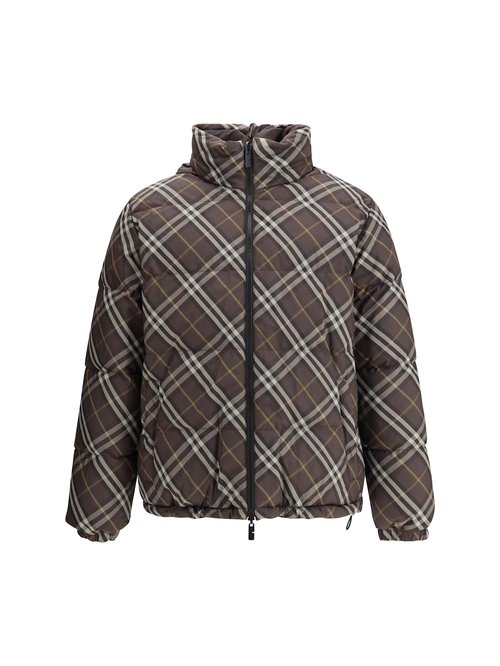 Burberry Printed Polyester Reversible Snowdon Down Jacket - 8115565_B2412