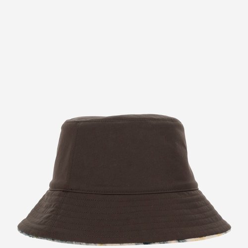 Burberry Reversible Fleece Check Bucket Hat - 8098375C1497