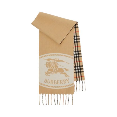 Burberry Reversible Knight Stamp Scarf - 8109751