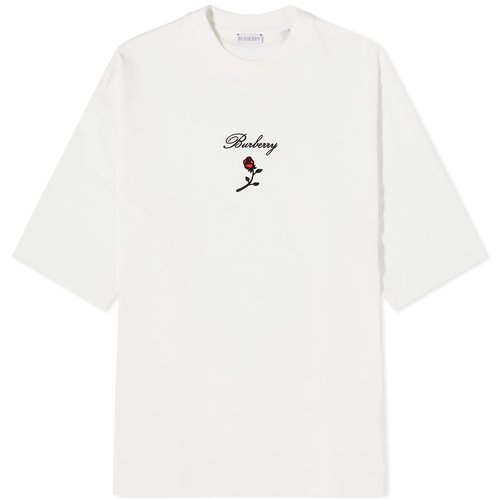 BURBERRY ロゴ ローズ Tシャツ 8083728-B7264 RAIN BURBERRY ロゴ ローズ Tシャツ 8083728-B7264 RAIN (Burberry/T