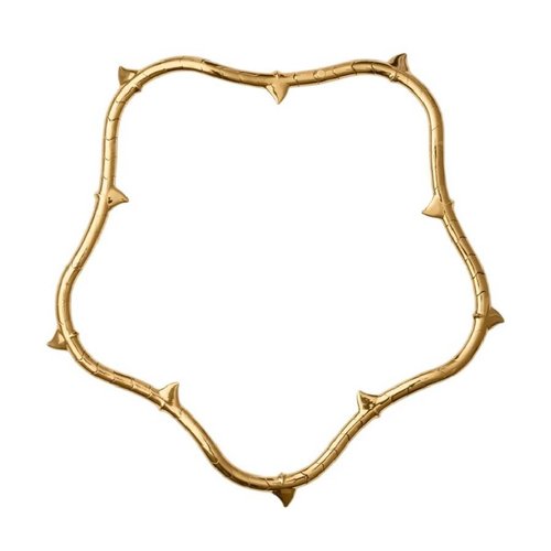 Burberry Rose Vine Clip Closure Necklace - Gold Tone/Pink/Rose Gold Tone/Silver Tone - 8086062