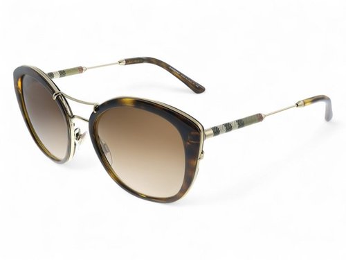 Burberry Round Sunglasses - Havana (Be_4251Q_300213)