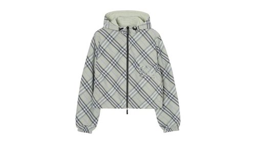 Burberry Salisbury Check Jacket - Seafoam Green Ip Check - 8118204