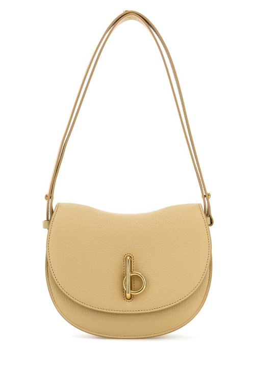 Burberry Sand Leather Small Rocking Horse Shoulder Bag - 8097562_A2021