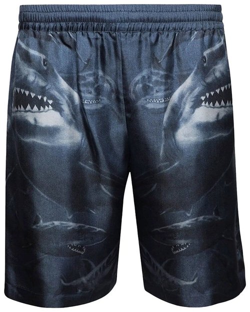 Burberry Shark Swim Shorts - Blue - 8071937