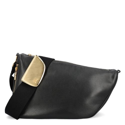 Burberry Shield Messenger Bag 'Black/Blue' - 8088938 13.4