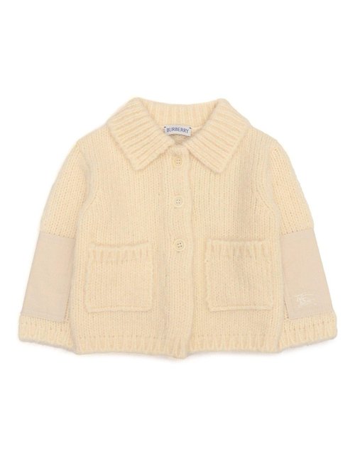 Burberry Single-breasted Knitted Cardigan - 8083890B_A1464