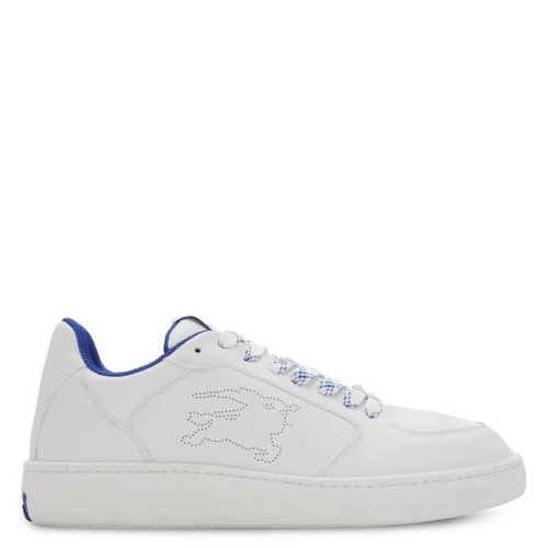 Burberry Stock Leather EKD Logo Low-Top - Blue/White - 8095424