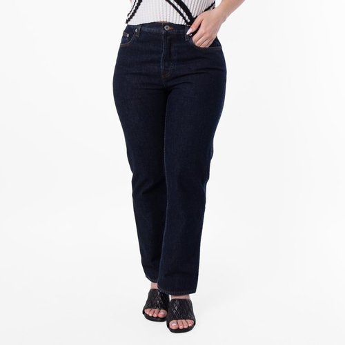 Burberry Straight Leg EKD Patch Denim Jeans - Blue/Purple - 8105129
