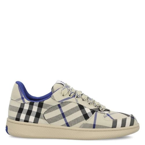 Burberry Terrace Check Low-Top - Blue - 8095373