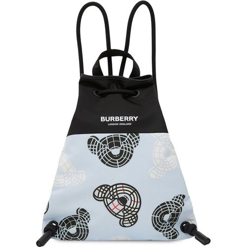 Burberry Thomas Bear Drawstring Backpack - Blue - 8062500 X