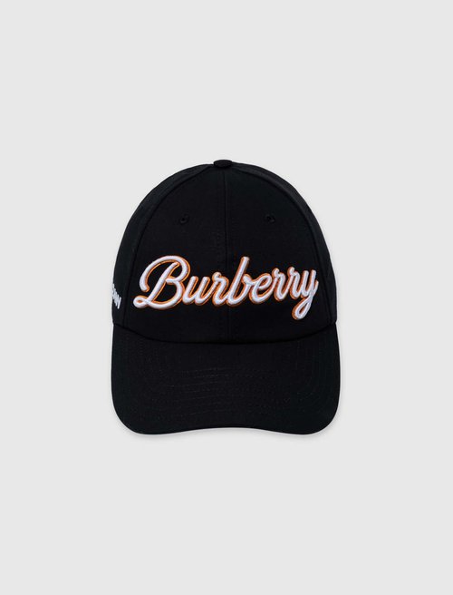 Burberry Varsity Baseball Cap - 8056275-NAVY