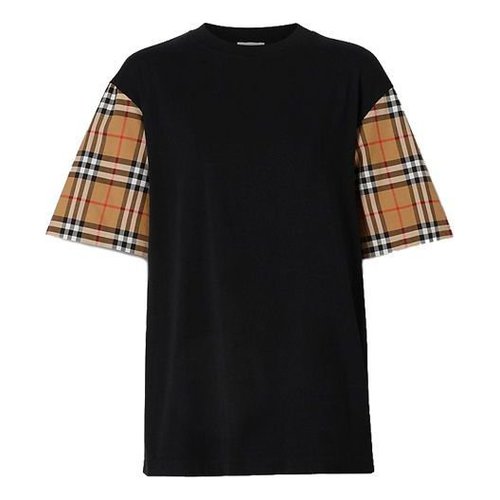 Burberry Vintage Check oversized in - Black - 80148951