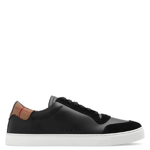 Burberry Vintage Check Panelled Leather - Black - 8061752