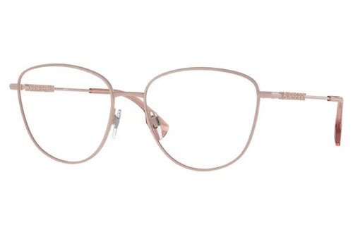 Burberry Virginia Demo Cat Eye Ladies Eyeglasses BE1376 1343 53 - Blue/Pink - BE1376 1343 53