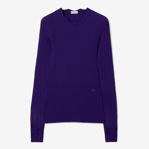 Burberry Viscose Blend Sweater - 8077685