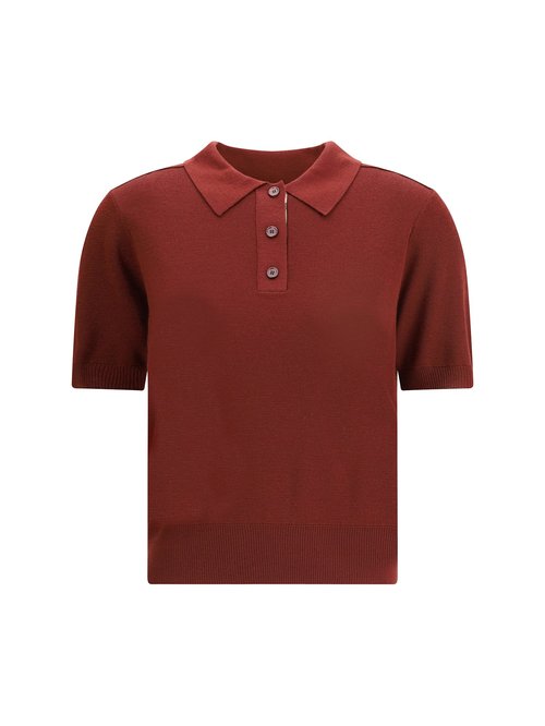 Burberry Wool Polo Shir - 8112167_C3081