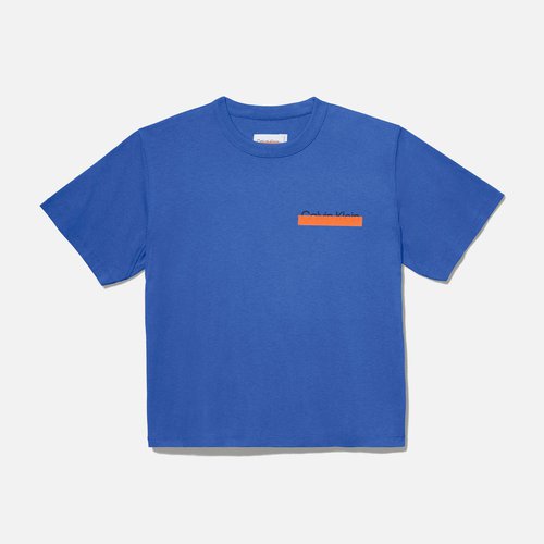 Calvin Klein x Heron Preston Heavyweight Tee - Blue - 40229WB-500-BLU