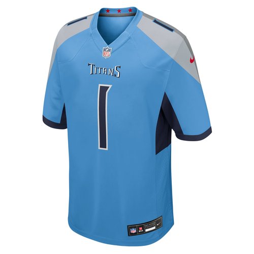 Cam Ward Tennessee Titans 2025 NFL Draft First Round Pick Nike NFL Game Jersey - Light Blue - 67NMTTGA8FF-JL8