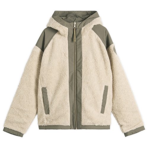 Canada Goose Alberni Reversible Fleece Bomber Jacket - Light Tan/Smokey Sage - 7067M-9441
