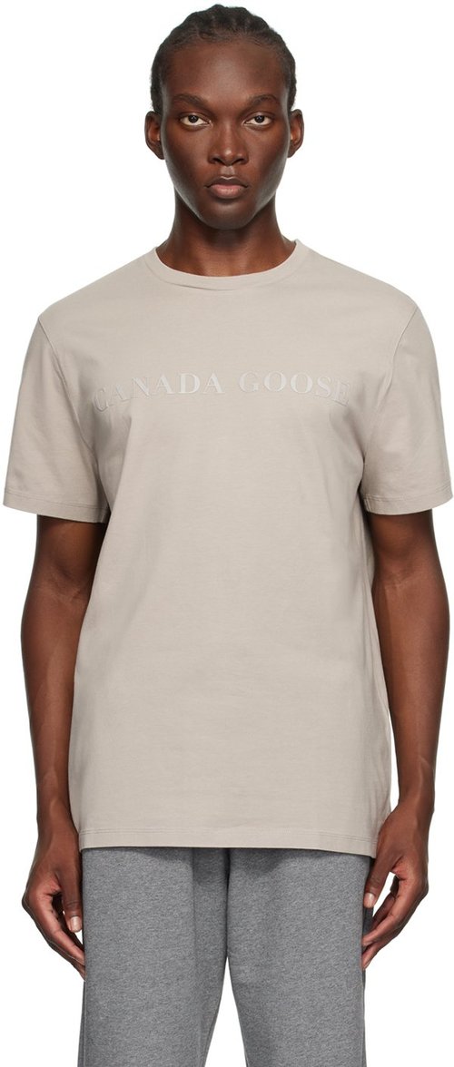 Canada Goose Beige Emersen T-Shirt - Limestone - 1420M